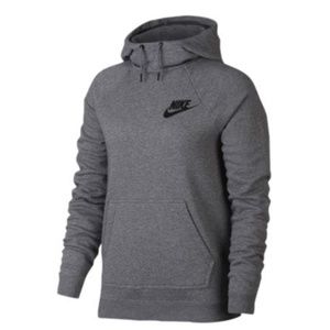 NIKE rally funnel neck hoodie